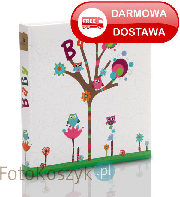Goldbuch Album Małe Sówki (tradycyjny 60 kremowych stron)