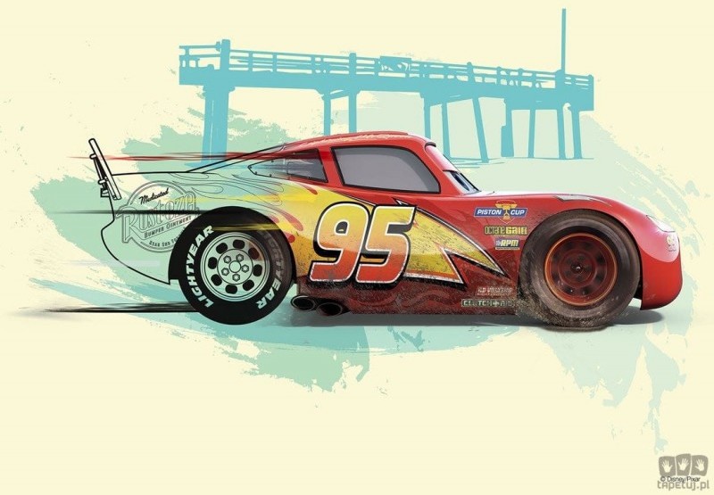 Komar Obraz Cars Lightning McQueen WB183 WB183_opcje