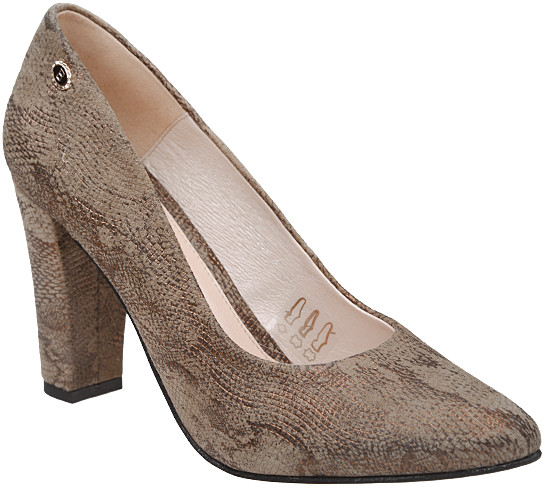 Baldaccini Czółenka 640600-G Pyton Złoto Gold Krimen 6406 27434