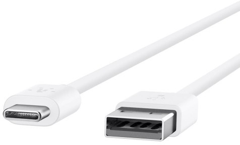 Belkin USB-C to USB-A Cable 2m White CAB001bt2MWH