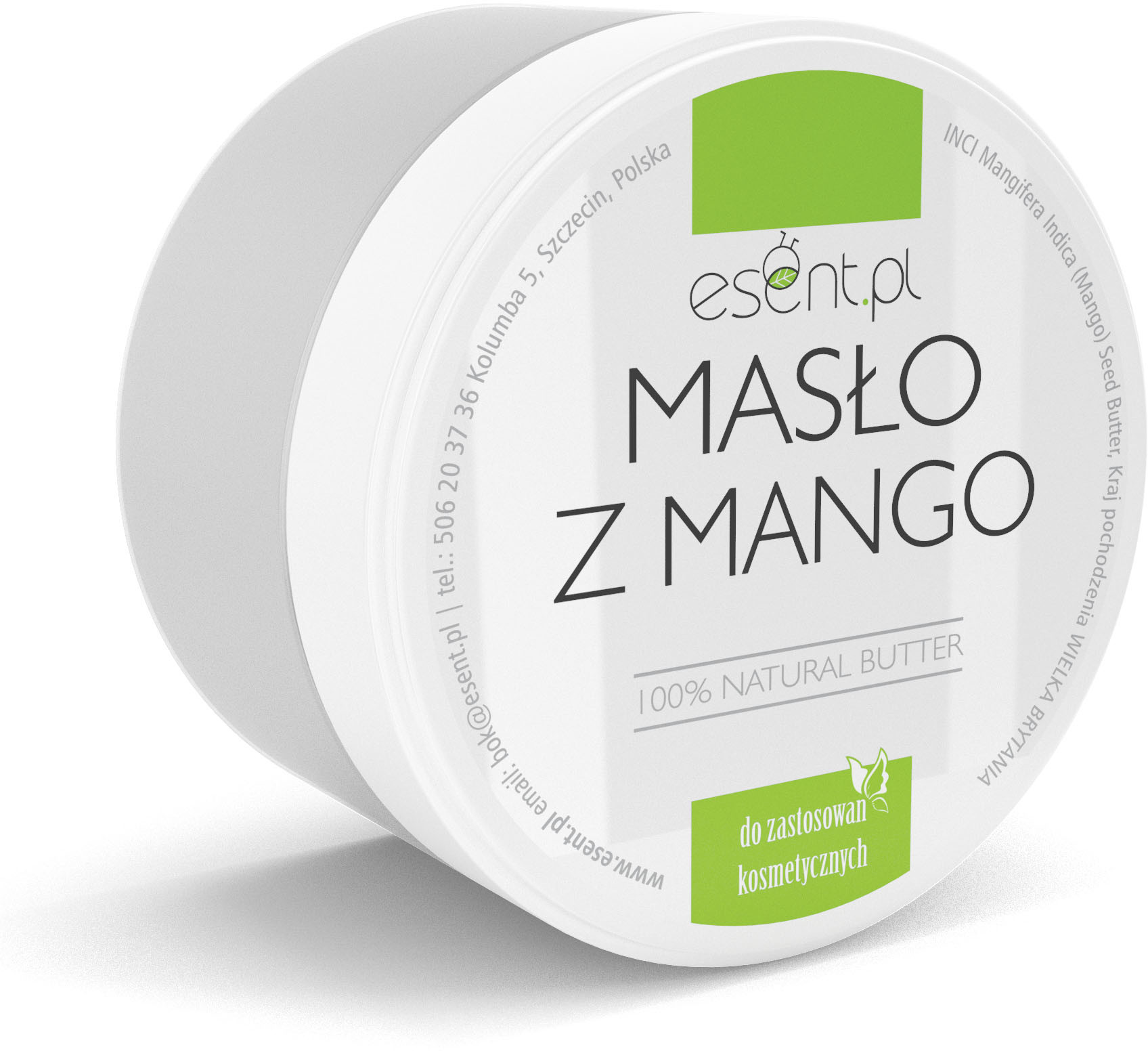 Mango Masło z 200ml Nawilżanie Skóry i Włosów