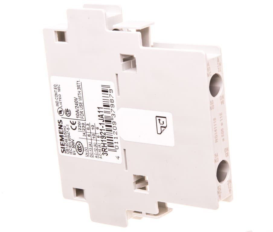 Siemens Styk pomocniczy 1Z 1R montaż boczny S3-S12 3RH1921-1JA11 3RH1921-1JA11