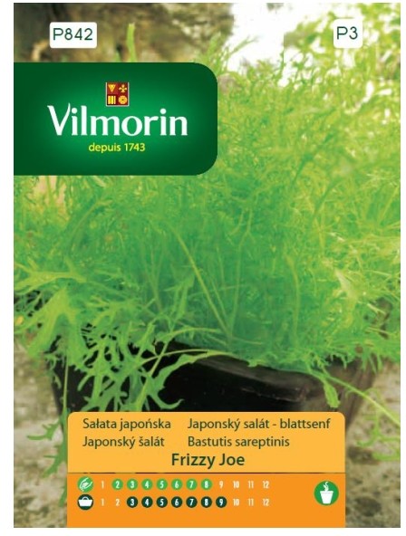 Vilmorin Nasiona sałata japońska Frizzy Joe