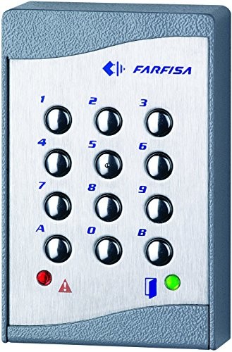 Unbekannt farfisa fc42 zamek szyfrowy, 2 kontakty, podświetlone przyciski sterujące,,,,, 1,5 W, 12 V