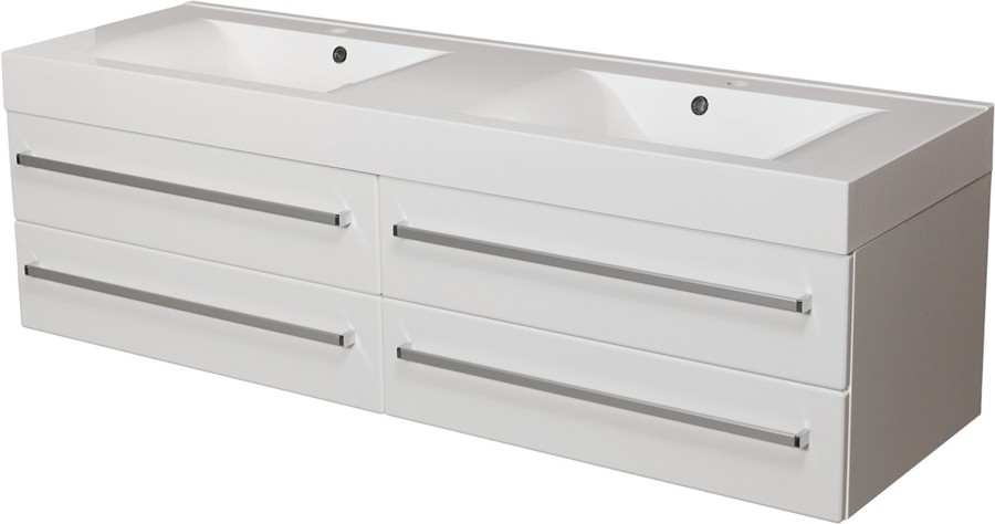 Gante Szafka wisząca z umywalką 160/50/4 Nela seria Fokus B FKS-B-U160/50/4 Nela