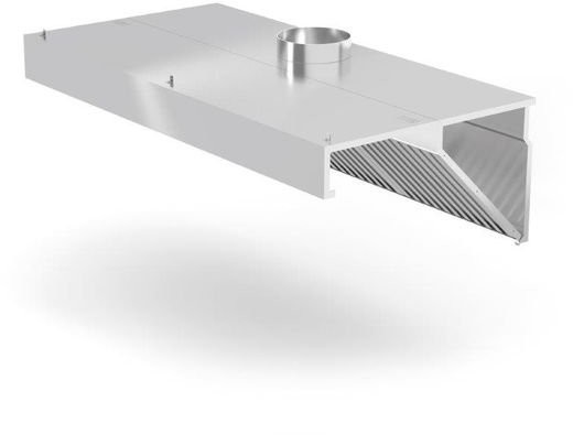 Hendi Okap przyścienny skośny z oświetleniem, 1000x700x450 mm 229309 229309 229309 229309