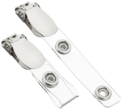 Peach pp512 tworzywo sztuczne-Clips, 100 sztuk, przezroczyste PP512