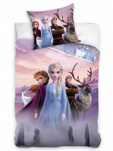 Carbotex Pościel bawełna 160x200 Frozen Family 5902689450259
