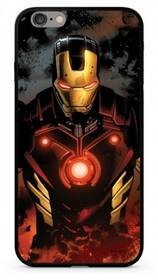 Obudowa dla telefonów komórkowych Marvel Premium Glass Iron Man pro Apple iPhone 6/6s Plus MPCIMAN7802) Czarny/Czerwony