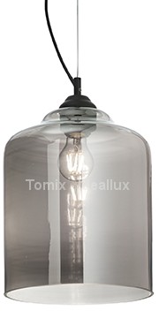 Ideal Lux Lampa wisząca Bistro kol przydymione szkło 112312)