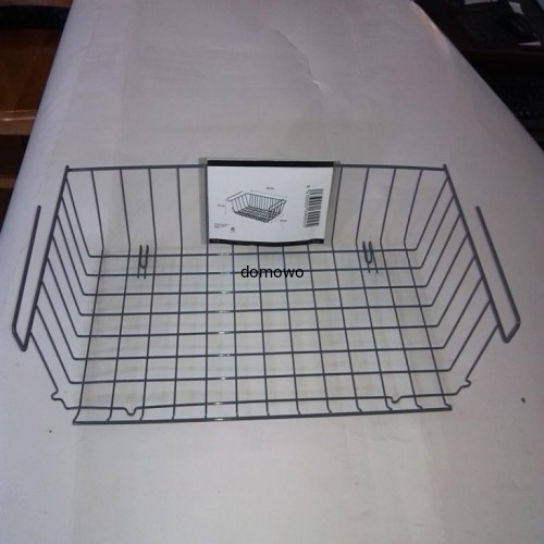 KOSZYK PÓŁKA REGALIK PODWIESZANYszary 56x25x12 cm
