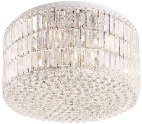Maxlight Kryształowa LAMPA sufitowa PUCCINI C0129 okrągła OPRAWA plafon glamour crystal przezroczysty C0129