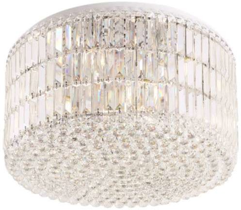 Maxlight Kryształowa LAMPA sufitowa PUCCINI C0129 okrągła OPRAWA plafon glamour crystal przezroczysty C0129