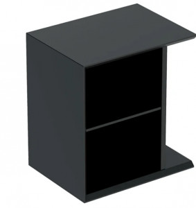 GEBERIT GEBERIT 502.325.JK.1 Element boczny iCon 37 cm x 40 cm x 27,3 cm Lava Lakierowany matowy