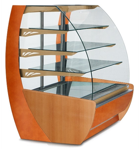 Igloo Witryna cukiernicza KAMELEO 1.3W MOD/C 132cm JA101K-c