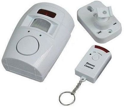 Hadex Hadex - Alarm z czujnikiem i pilotem 4xAA