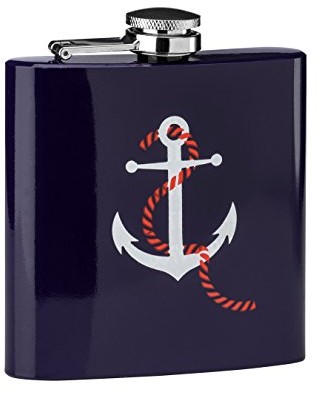 Premier Housewares Premier housewares piersiówka ze stali nierdzewnej, motyw trupia czaszka, 177 ML