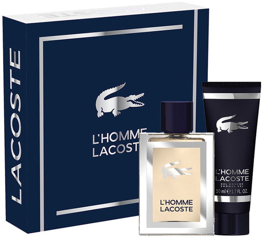 Lacoste L'Homme Zestaw Woda Toaletowa 50 ml + Żel pod Prysznic 50 ml