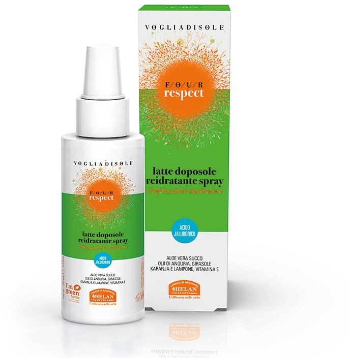 Helan (perfumy, kosmetyki) MLECZKO DO CIAŁA NAWILŻAJĄCE I UTRWALAJĄCE OPALENIZNĘ W SPRAYU 100 ml -