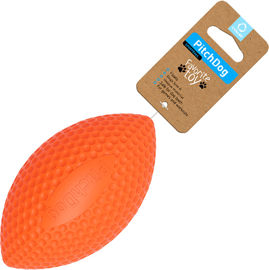 Pitch Dog Pitch Dog SPORT BALL dla psów pomarańczowa 9 cm # z wartością produktów powyżej 89zł!