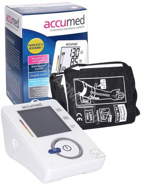 Accumed REMIX AW151f ciśnieniomierz automatyczny naramienny z zasilaczem 1 sztuka 9076933