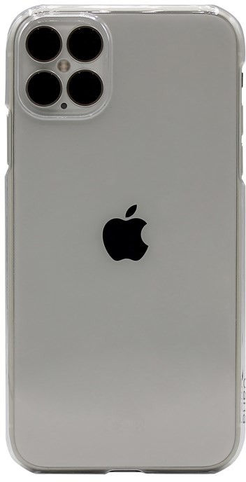PURO Green Recycled Eco-friendly Cover - Ekologiczne etui iPhone 12 / iPhone 12 Pro (przezroczysty)
