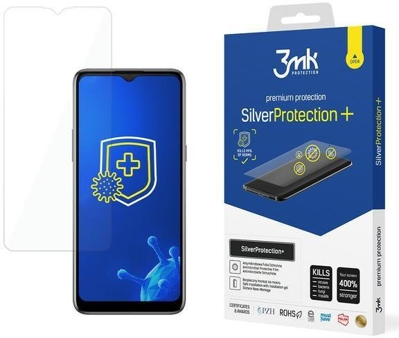 3MK Silver Protect+ HTC Desire 20+ Folia Antymikrobowa montowana na mokro