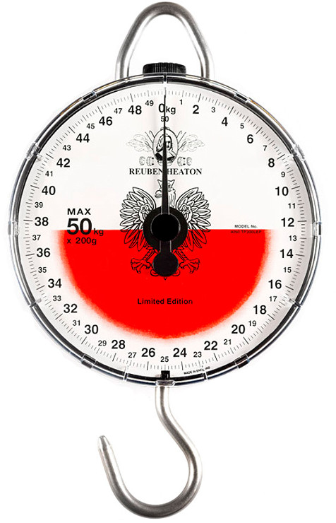 Reuben Heaton - Scale 50kg waga z polską flagą