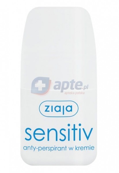 Ziaja wrażlia anty-perspirant kremie sensitiv 60ml