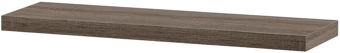 Półka ścienna 80 cm, dąb sonoma ciemny