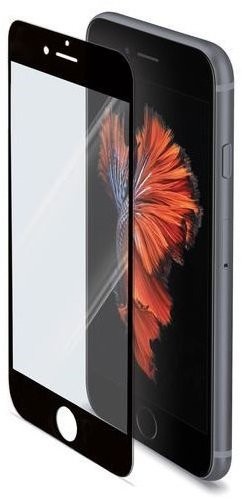 Celly Szkło hartowane GLASS700WH do iPhone 6/6S Biały GLASS700BK
