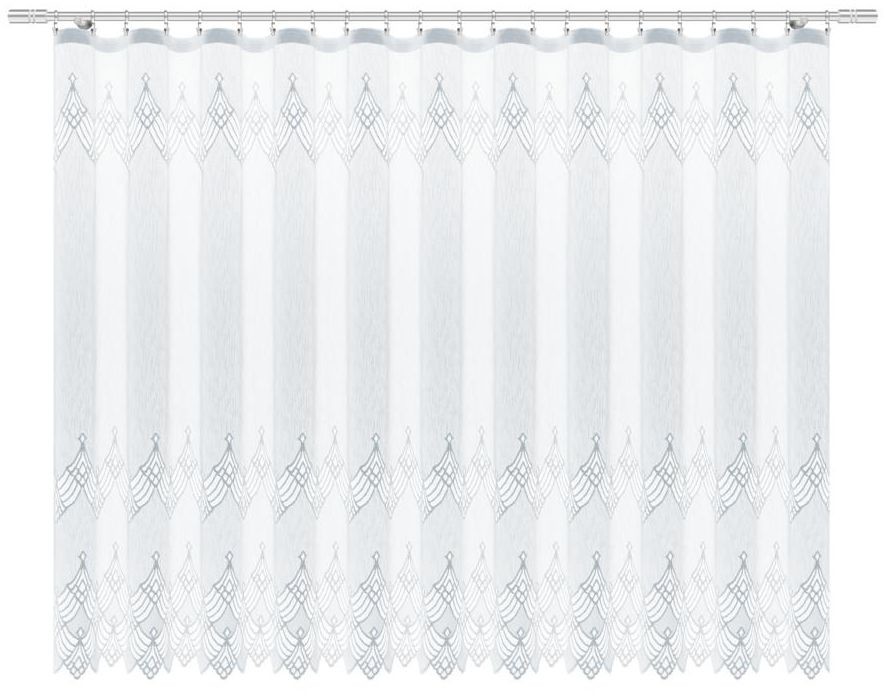 Firana na taśmie Ewix 300 x 160 cm biała