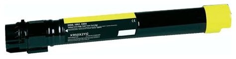 DobreTonery.PL Toner zamiennik DT950YL do Lexmark C950 C950de C950dte X950 X950de X950dhe X950dte X952 X952de X952dte X954 X954de X954dhe pasuje zamiast Lexmark X950X1YG X950X2YG Yellow 22000 stron DT950YL