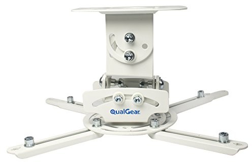 QualGear qualgear uniwersalny uchwyt sufitowy projector accessory PRB-717-WHT
