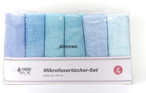 ŚCIERKA ŚCIERECZKI z mikrofibry kpl 6 szt