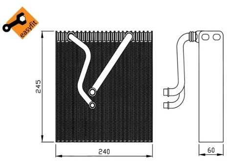 NRF Parownik, klimatyzacja 36109