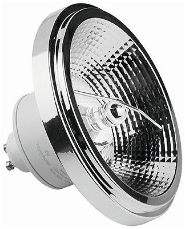 NOWODVORSKI Żarówka Nowodvorski LED 9182 chrom 12W GU10 4000K ES111