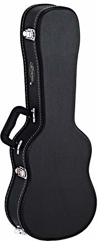Ortega Guitars Ortega futerał na ukulele Tenor - czarny, płaski top, seria Economy, chromowany osprzęt (OUCSTD-TE) OUCSTD-TE