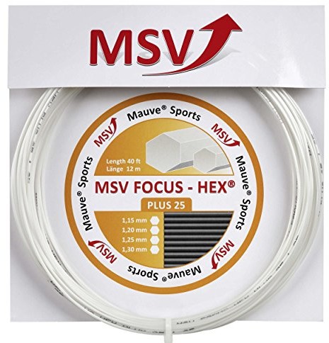 MSV struny zestaw Focus-Hex Plus 25, biały 7080-1,20 mm