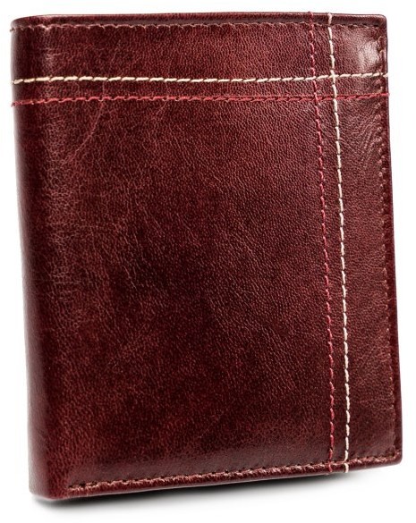 ALWAYS WILD Lumarko Portfel Dla Mężczyzn Skórzany Skóra! N20197-VTK-D WINE Rov