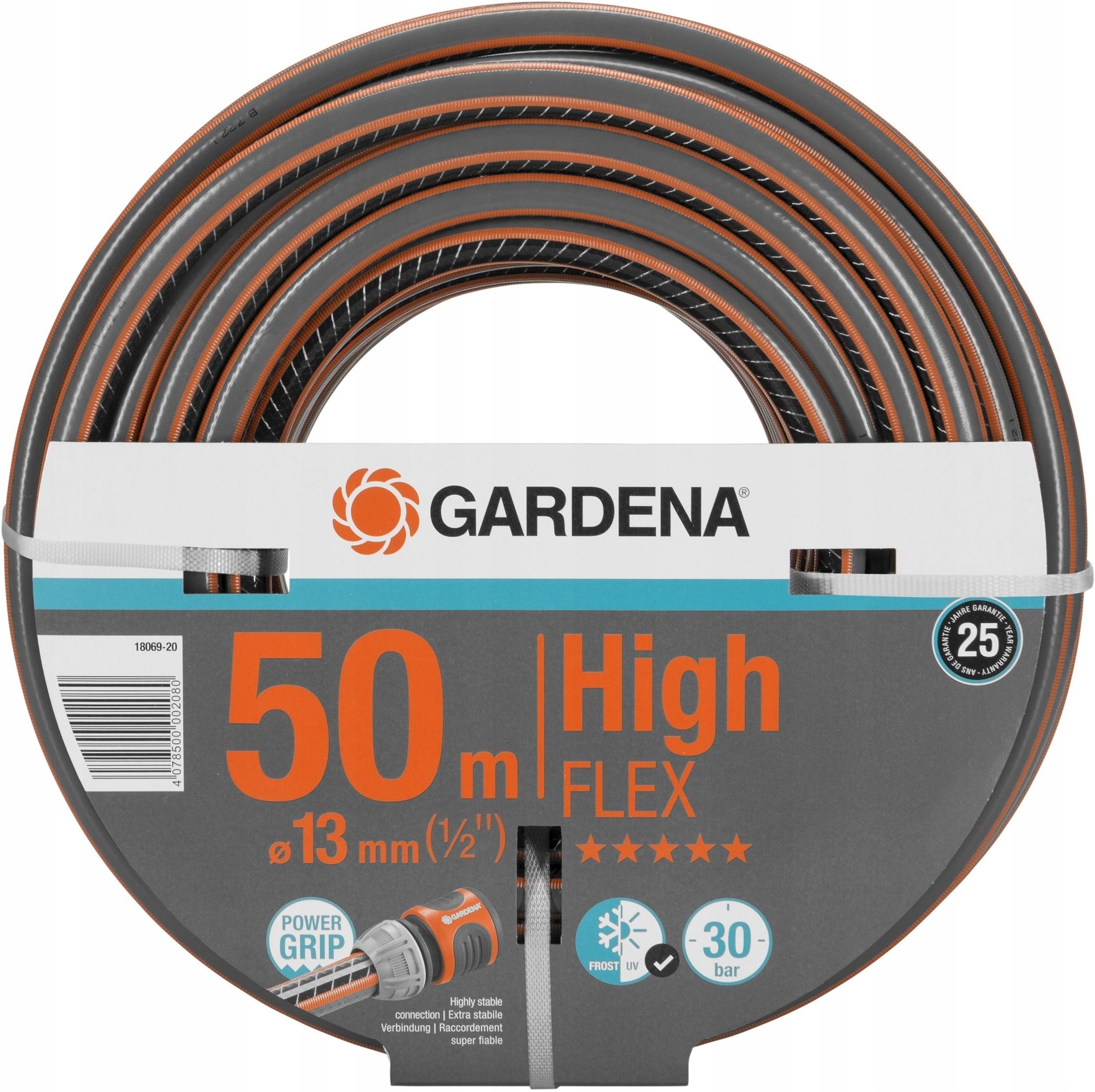 Gardena Wąż ogrodowy Comfort HighFlex 1/2 - 50 m