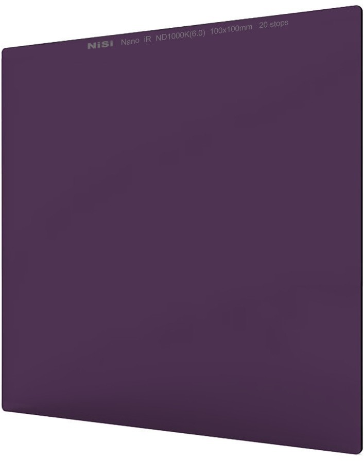 Nisi Filtr neutralnie szary IR ND 100x100mm ND1000000 (6.0) Black Hole