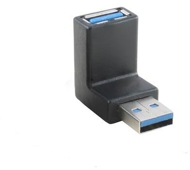 System-S System-S USB A 3.0 adapter USB na USB A wtyk kątowy 53240703