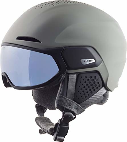 Alpina Unisex-Alto Q LITE kask narciarski, szary księżycowy matowy, 51-55 A9236132