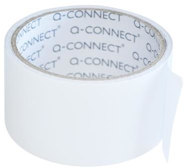 Q-Connect Taśma dwustronna 50mm, 5m, biała KF17474