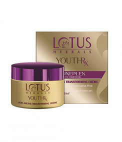 Lotus Herbals Krem z odmładzająca formułą Gineplex YouthRx Anti aging transforming spf 25 50g