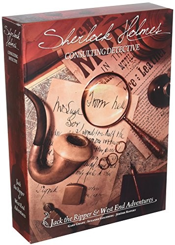 Asmodee Sherlock Holmes Consulting Detective: Jack the Ripper w West End-Abenteuer SHEH02