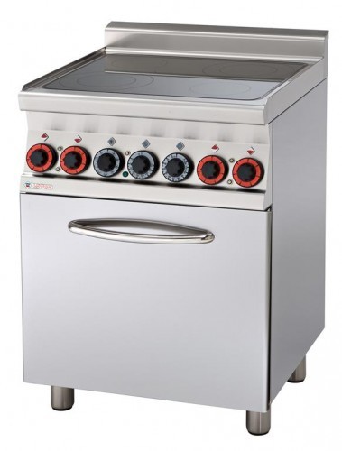RM Gastro Kuchnia ceramiczna z piek konw CFMC4 66 ET CFMC4-66-ET