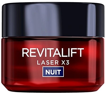 L'Oréal Paris Revitalift Laser X3 krem pielęgnacyjny Anti-projektora kwasu hialuronowego nocne - 3600522480082
