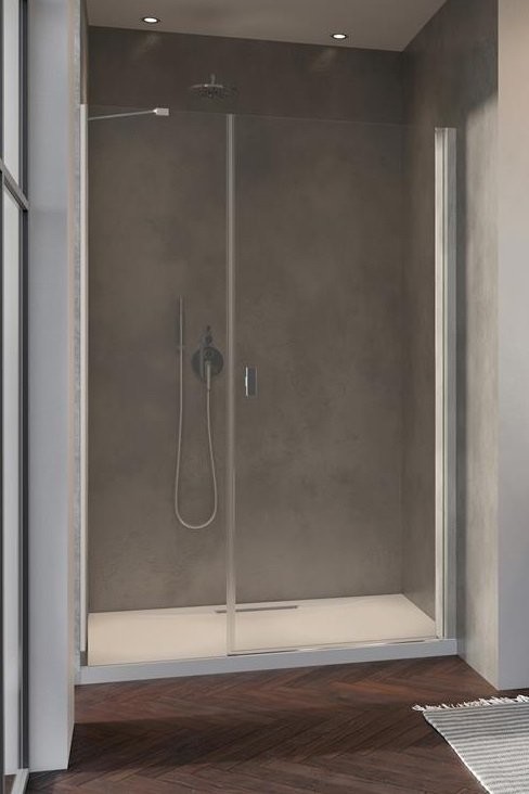 Radaway Nes 8 Dws I drzwi wnękowe 100cm prawe przejrzyste 10078100-01-01R/10078111-01-01 |
